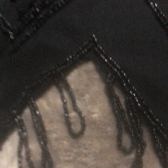 Size S June’s House of Fashion beaded silk top - Picture 11 of 12